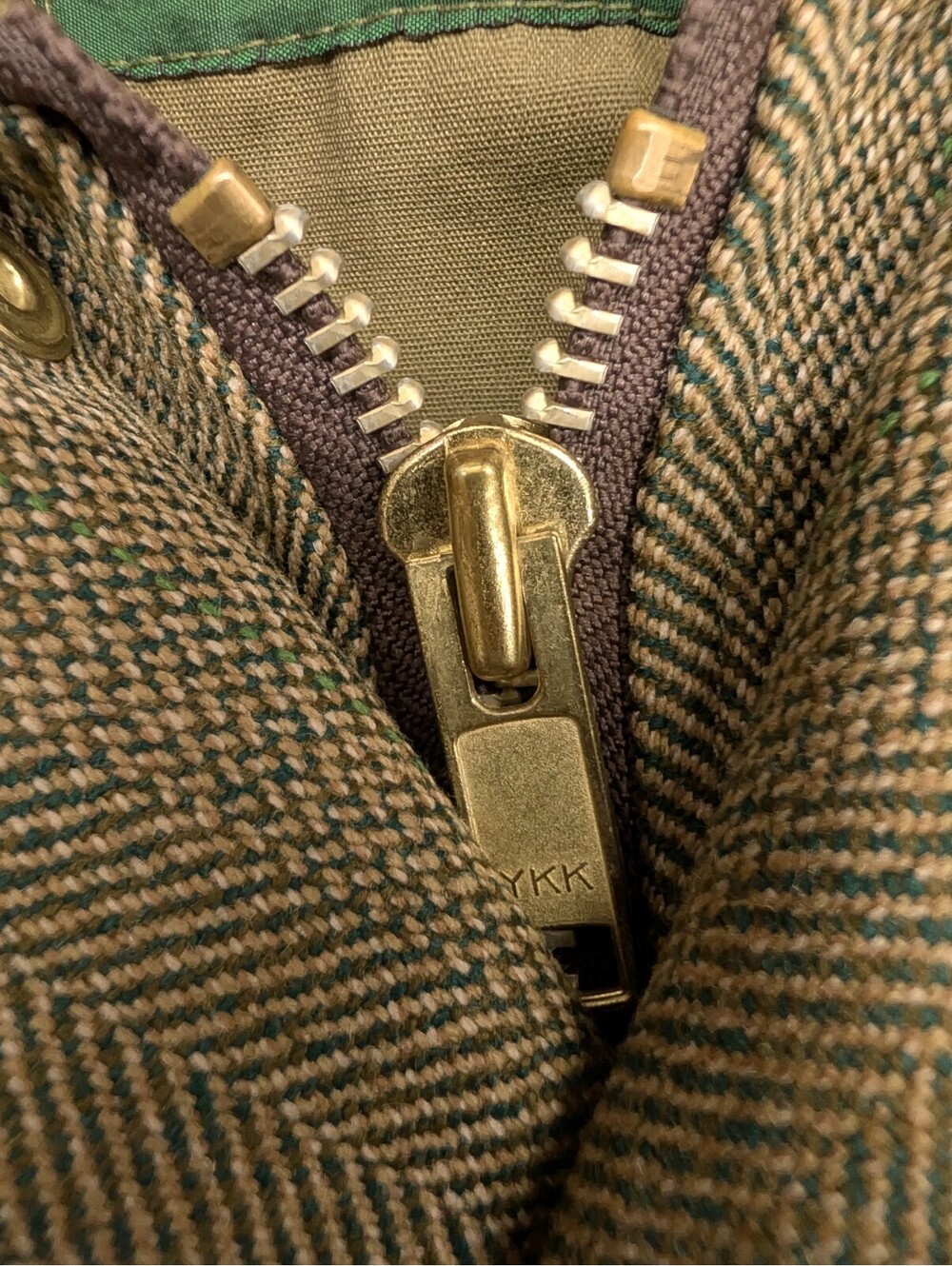 John Partridge Gore-Tex Wool Tweed Field Jacket Coat Men L - Picture 3 of 13